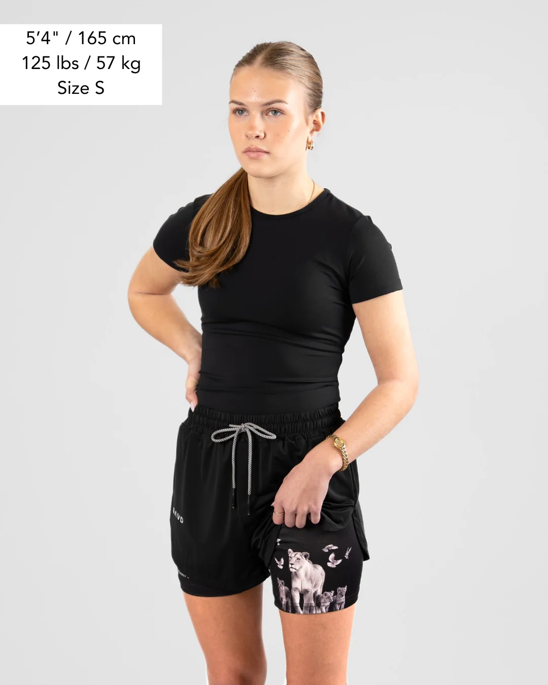 ’Foundation of Faith’ Women’s Performance Shorts - Image 4