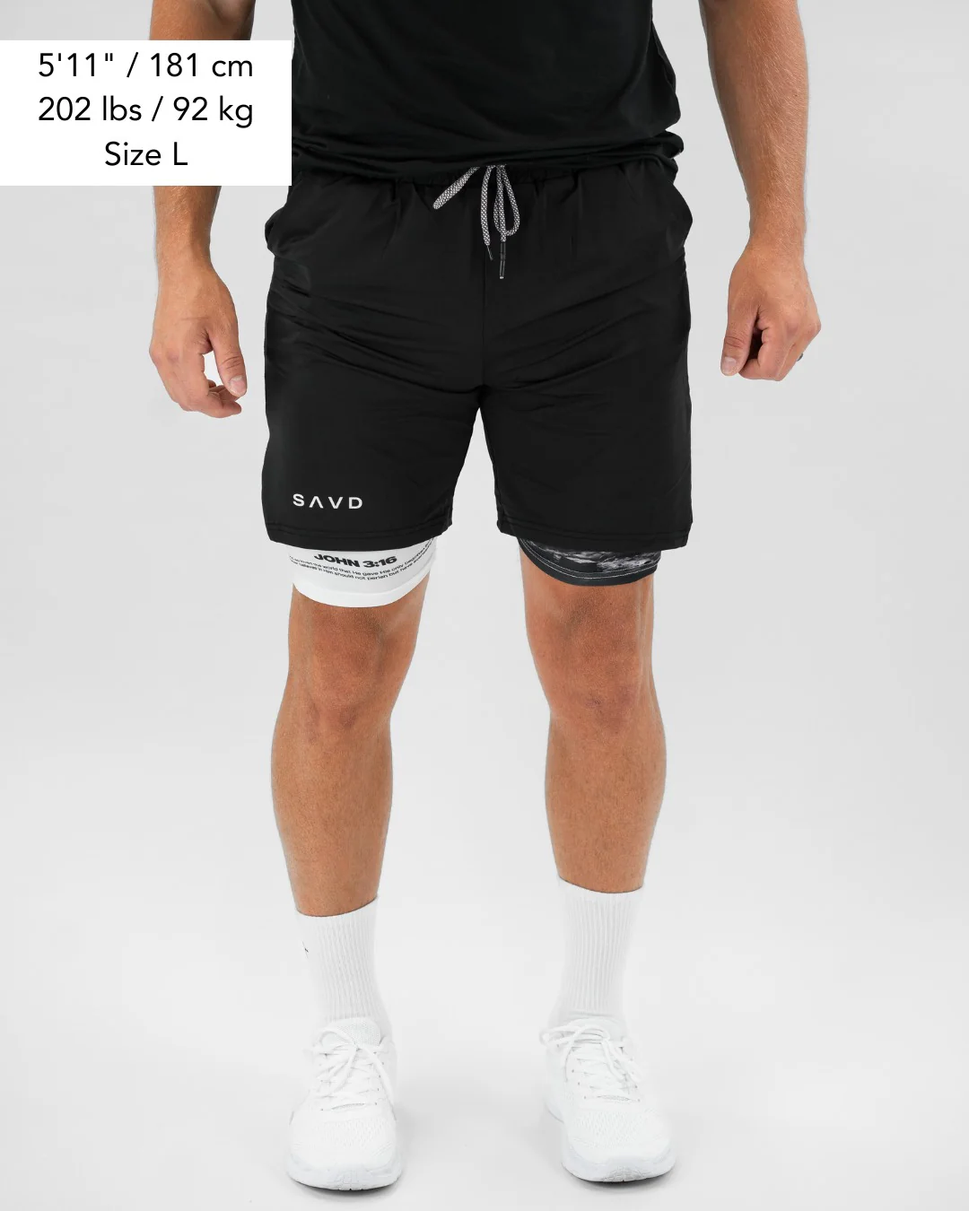 John 3:16 The Cross Performance Shorts - Image 5