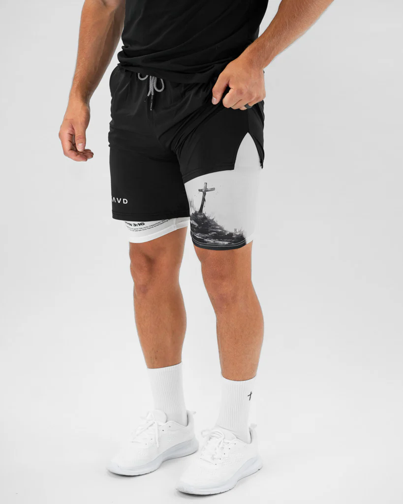 John 3:16 The Cross Performance Shorts - Image 7