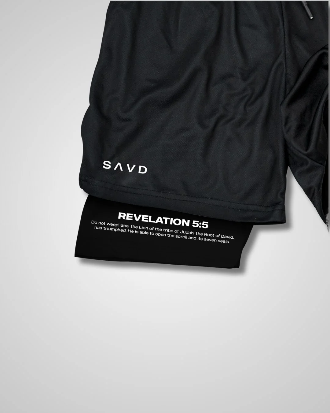 Revelation 5:5 'Lion' Youth Performance Shorts - Image 3