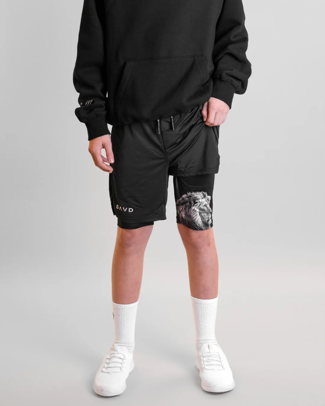 Revelation 5:5 'Lion' Youth Performance Shorts - Image 4