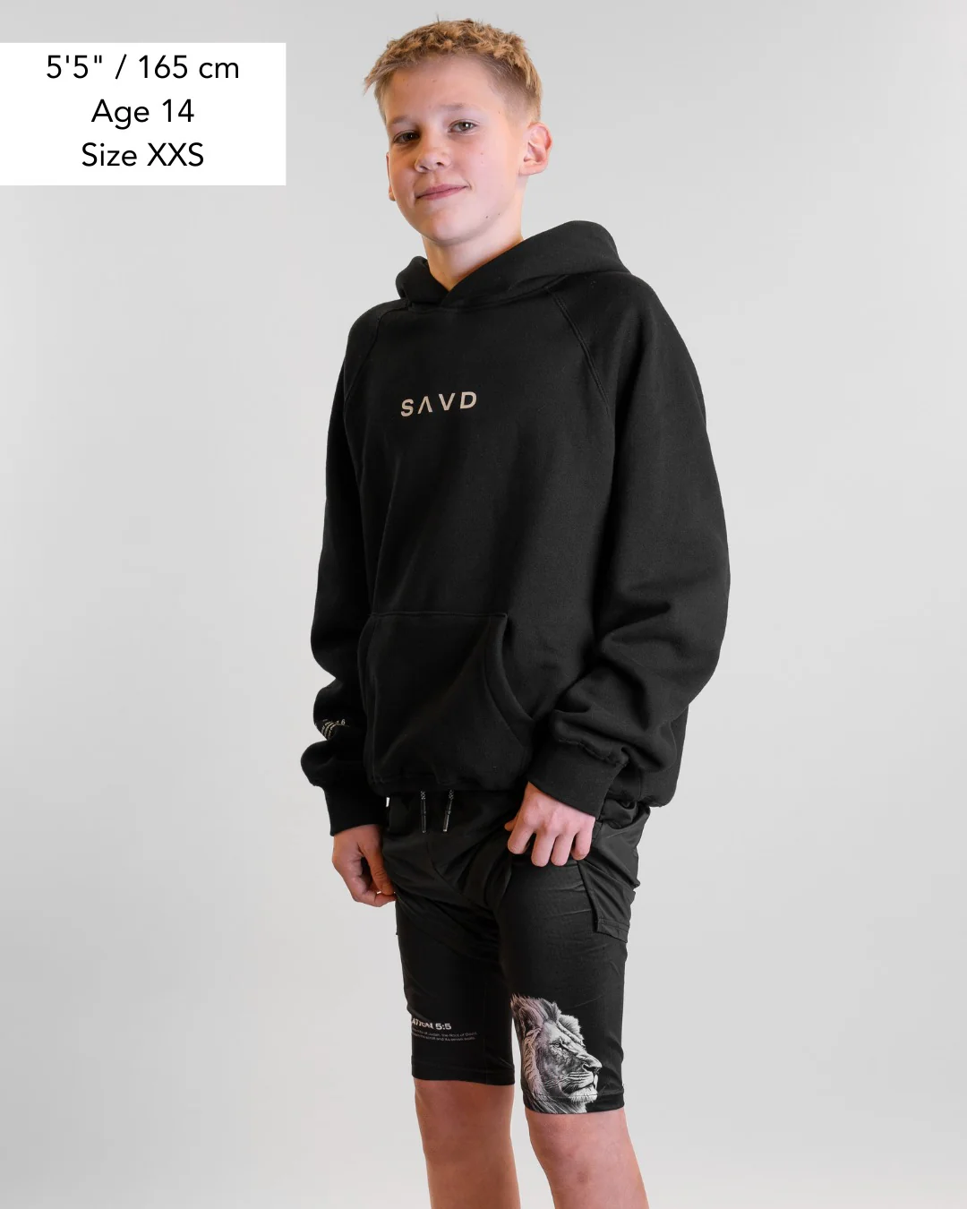 Revelation 5:5 'Lion' Youth Performance Shorts - Image 9